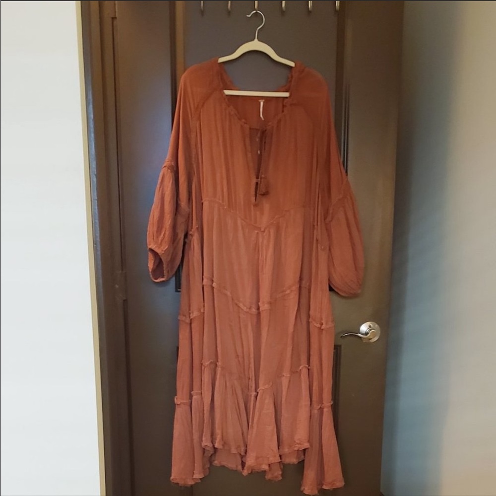 Free People In The Moment Dress, Tigerwood